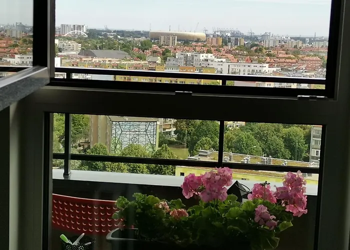 Lägenhet Mustsea With Free Underground Parking, Reception 24h Per 7d Gdańsk